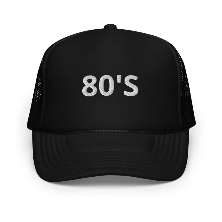 80's - Embroidered Hat Trucker Cap product image (1)