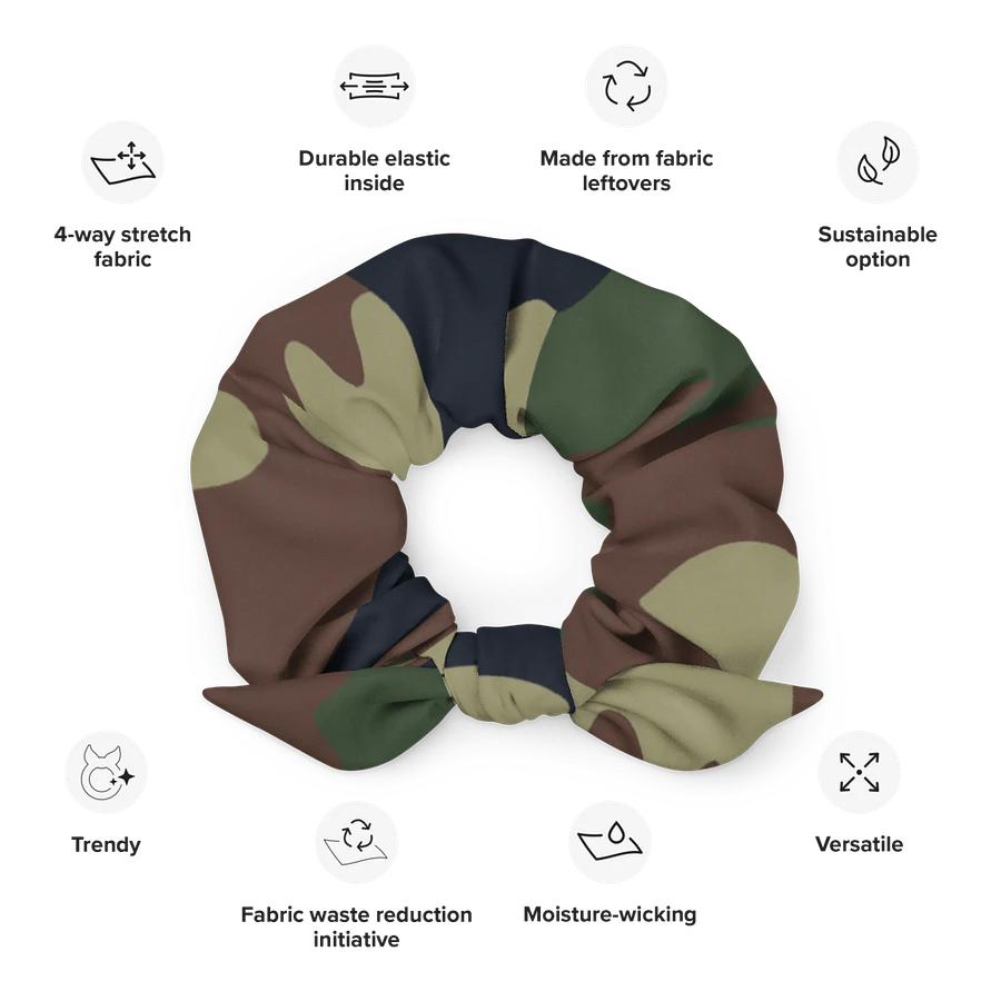 Army Camo Scrunchie product image (12)