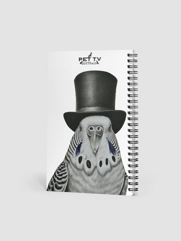 Budgie with Top Hat - Notebook product image (2)