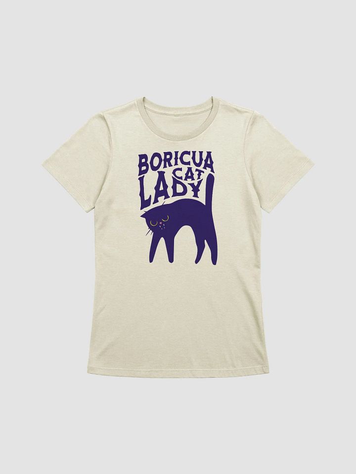 Boricua Cat Lady Camiseta de Mujer product image (1)