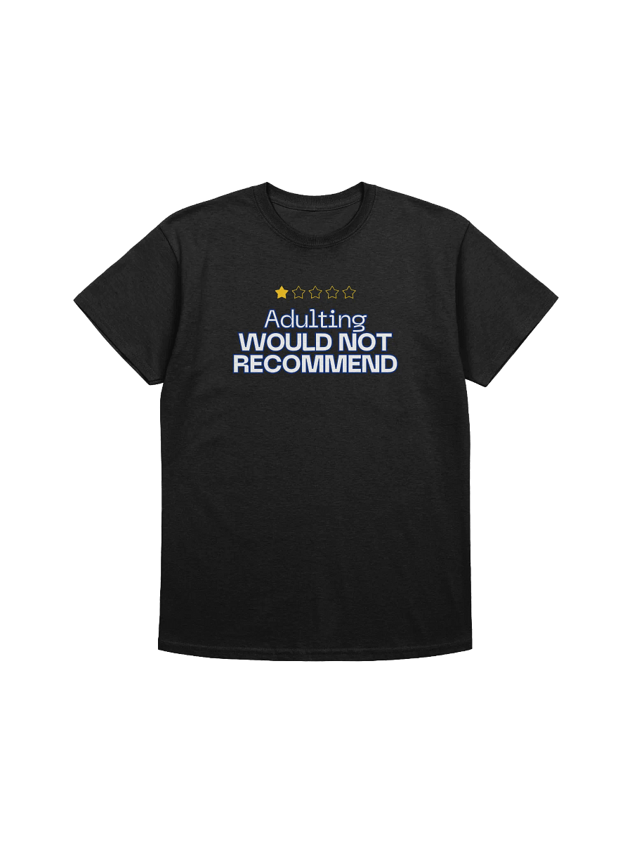 Adulting Would not Recommend product image (1)