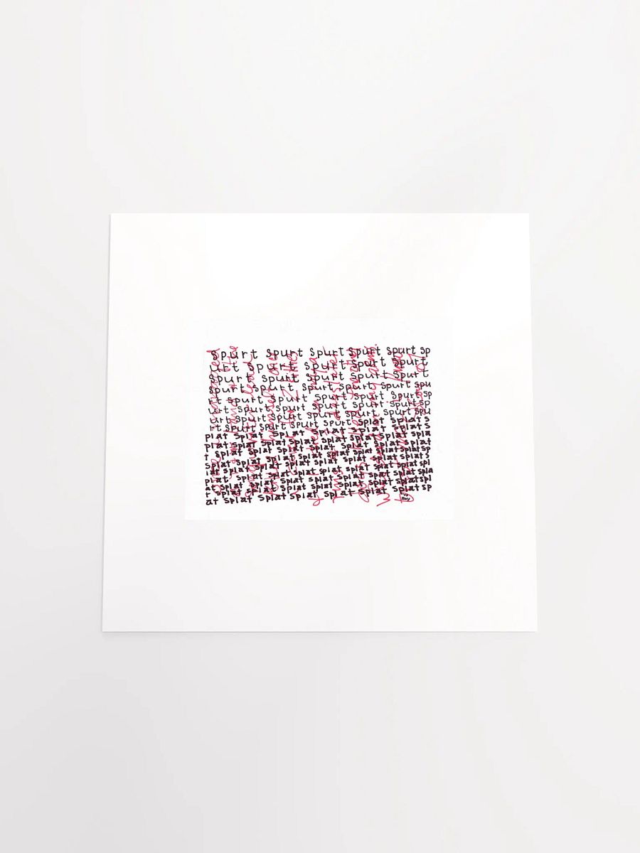 spurt splat panel card print product image (3)