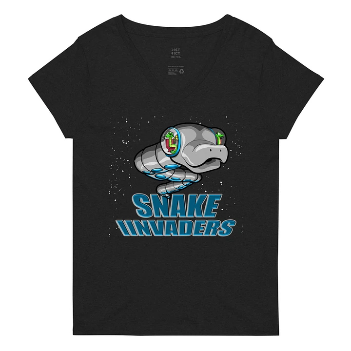 Snake Invaders Women's V-Neck T-Shirt product image (1)