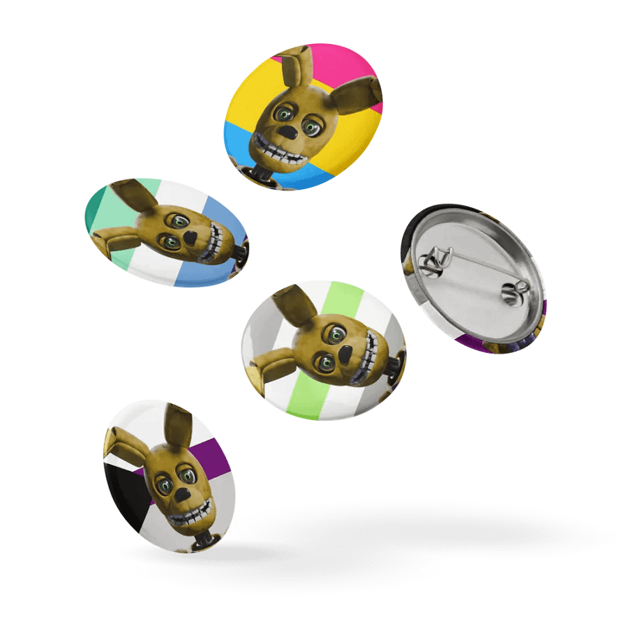 Springy Bright Pride Pins! (Set 2) product image (14)