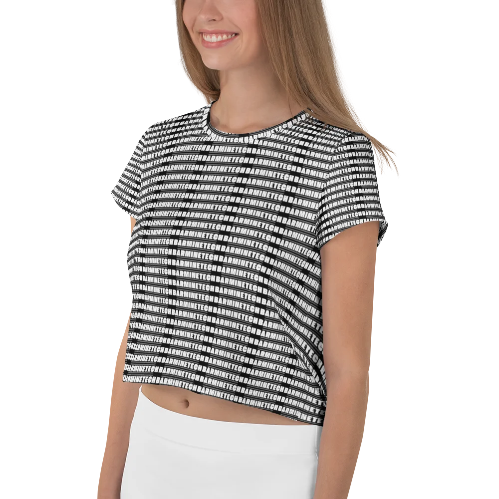 Barmine All Over Crop Top product image (3)