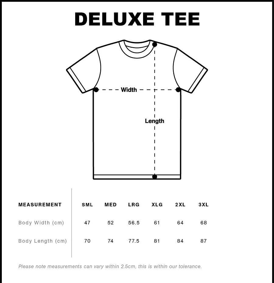 Medallion Deluxe Tee product image (2)