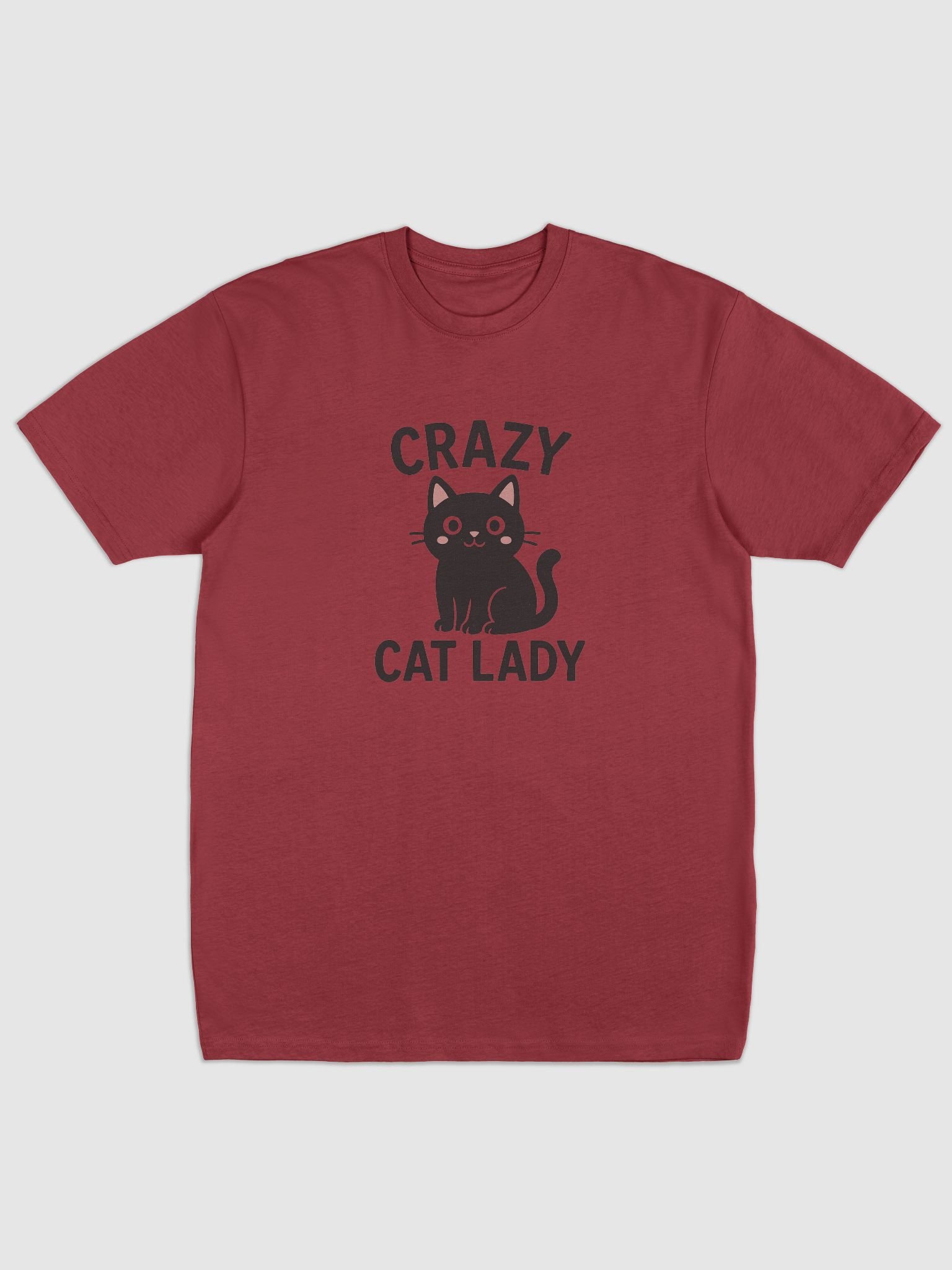 Crazy Cat Lady Cartoon Tee product image (2)