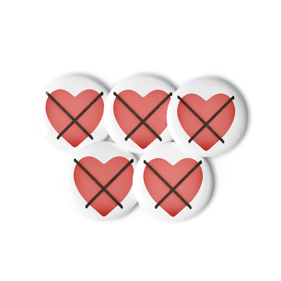 Stitch My Heart Logo Pins product image (3)