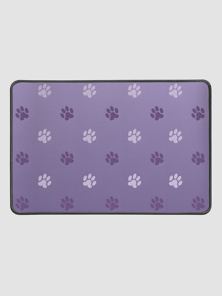 Paw Print Desk Mat 12