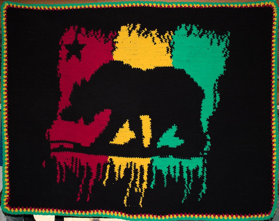 California Rasta Bear product image (1)