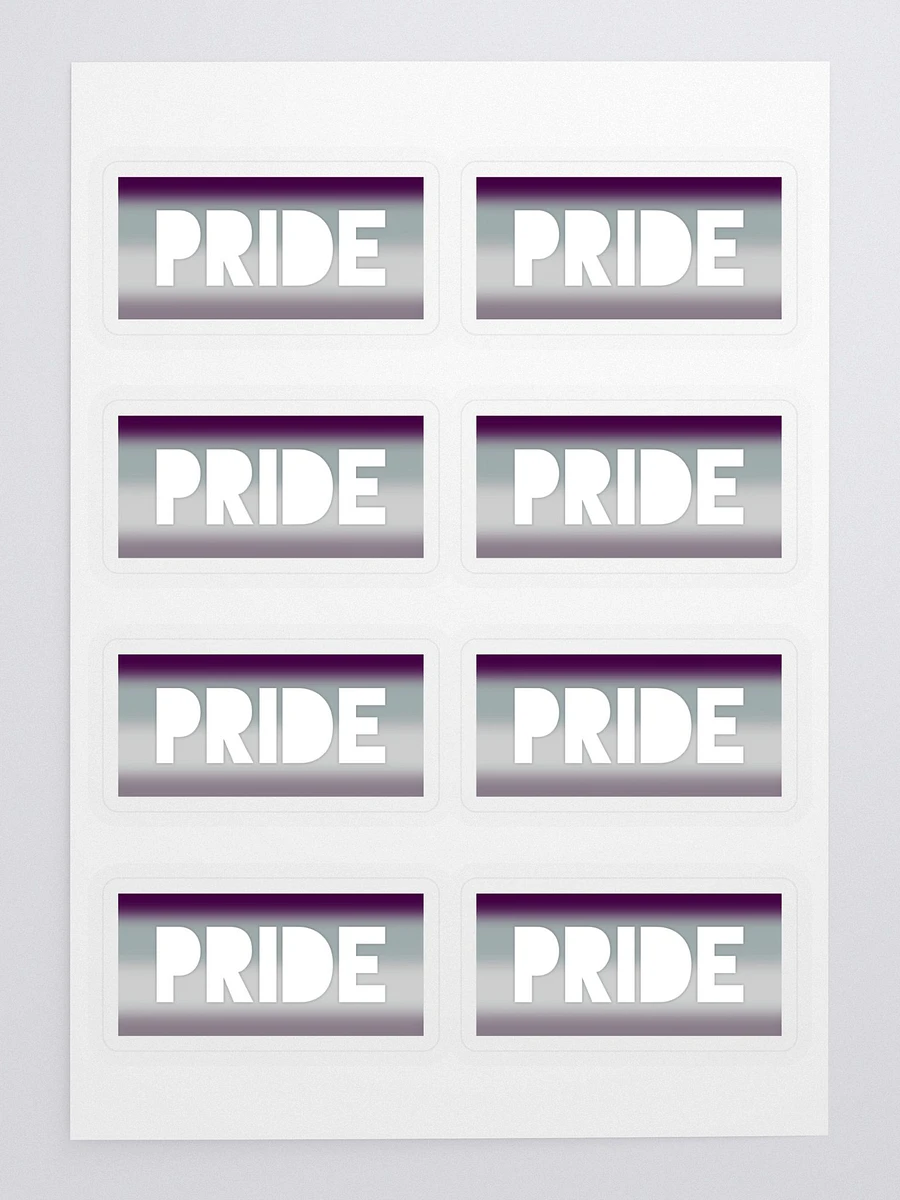 Asexual Pride On Display - Stickers product image (3)