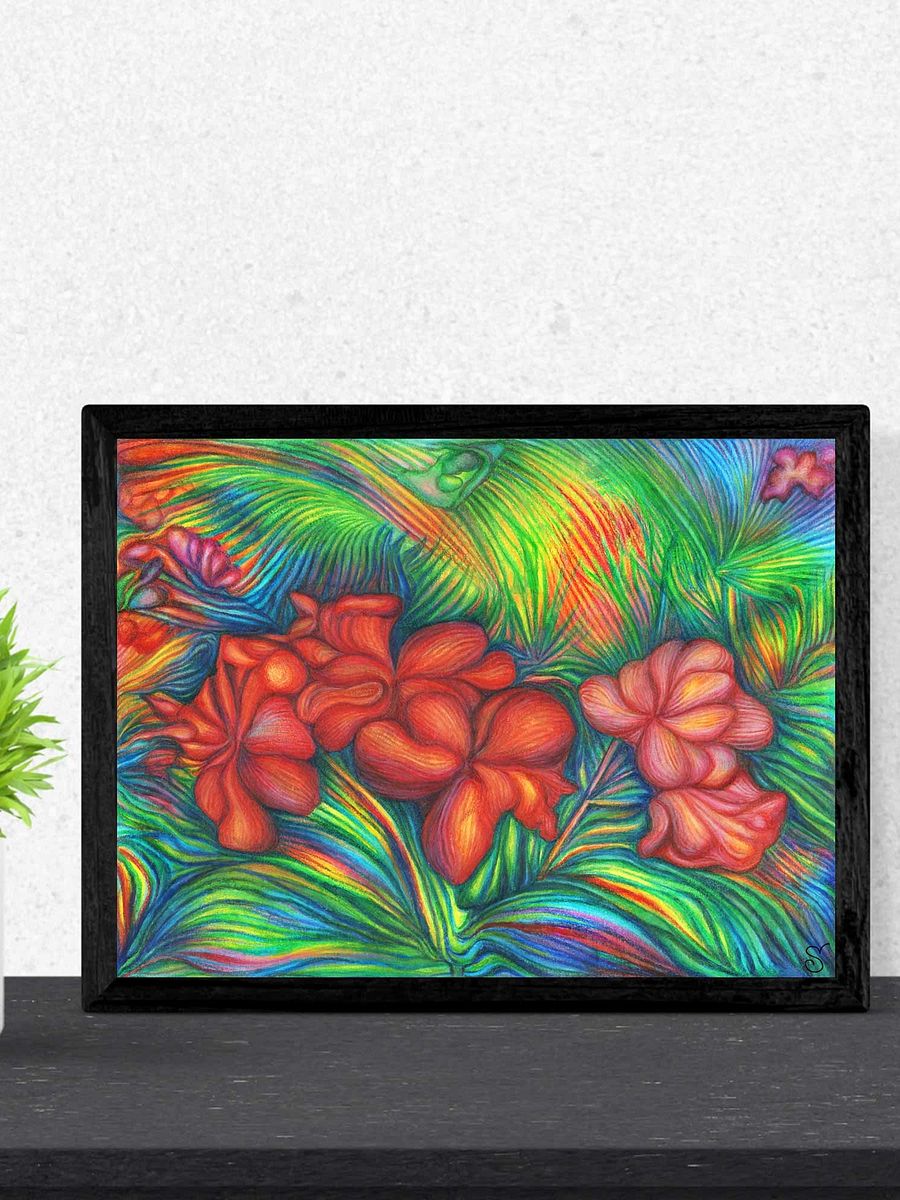 Blank Canvas Collection - Tropical Red Flowers product image (5)