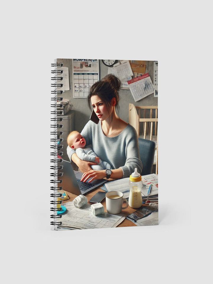 Chaos and Creativity Spiral Notebook product image (1)