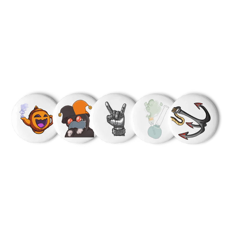 PlagueJesterSky Pins Set product image (3)