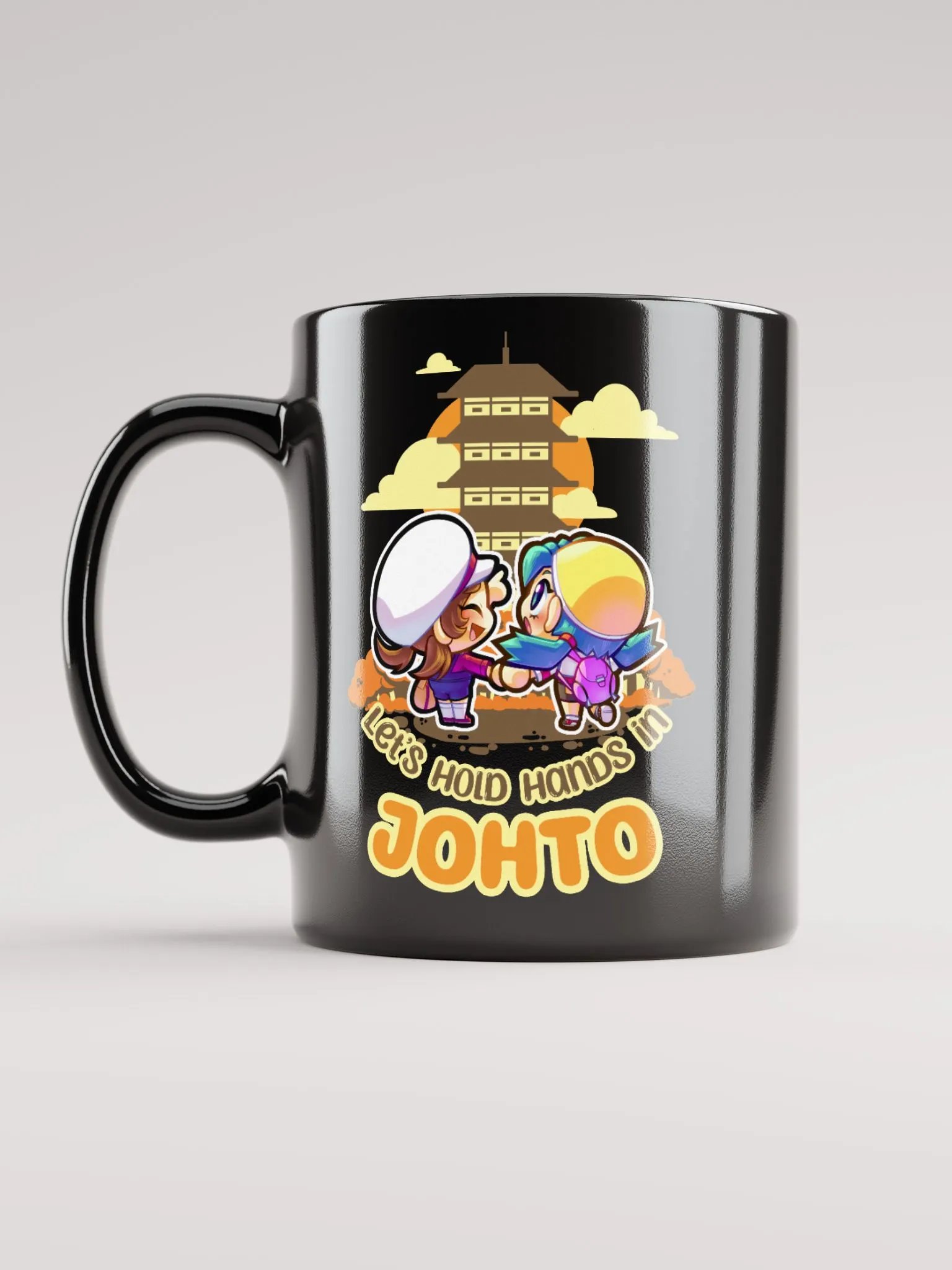 Let's Hold Hands in J Girls - Mug (Black) product image (1)