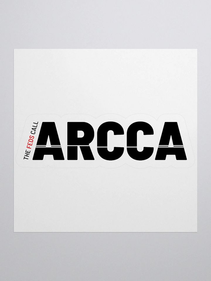 The Feds call ARCCA (sticker) product image (2)