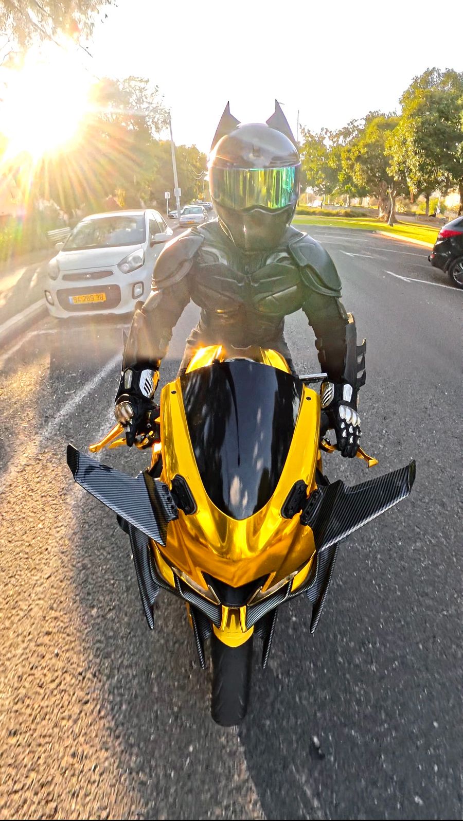 Personal video hello, B-day greeting from Batman Biker! product image (11)