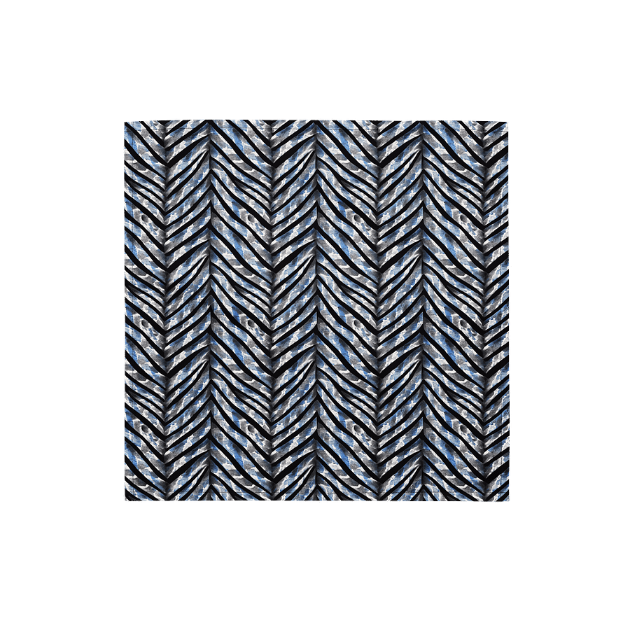 Blue Grey Snake Skin Bandana product image (1)