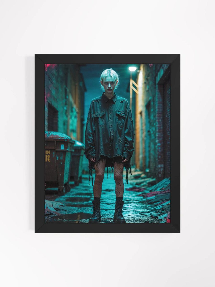 Neon Forsaken Framed Print product image (5)
