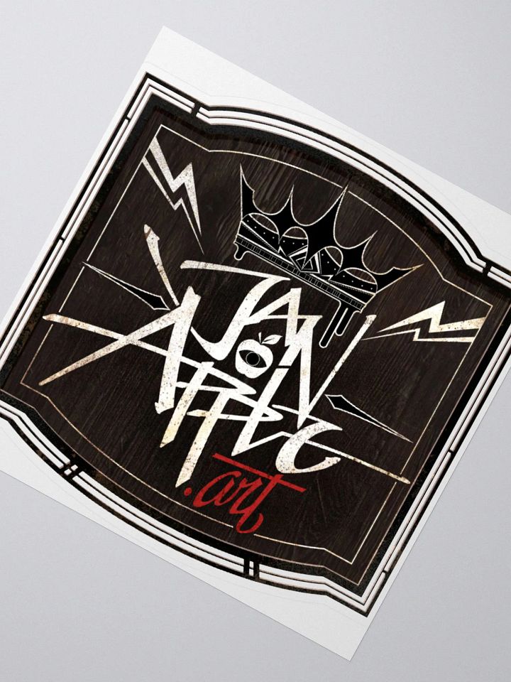 JanApple.art Pub Sign ✦ Kiss Cut Stickers product image (5)