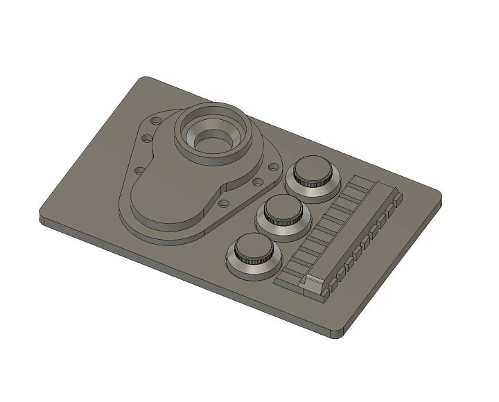 Star Wars Rogue One Inspired "Com" Prop/Accessory 3D Model product image (1)