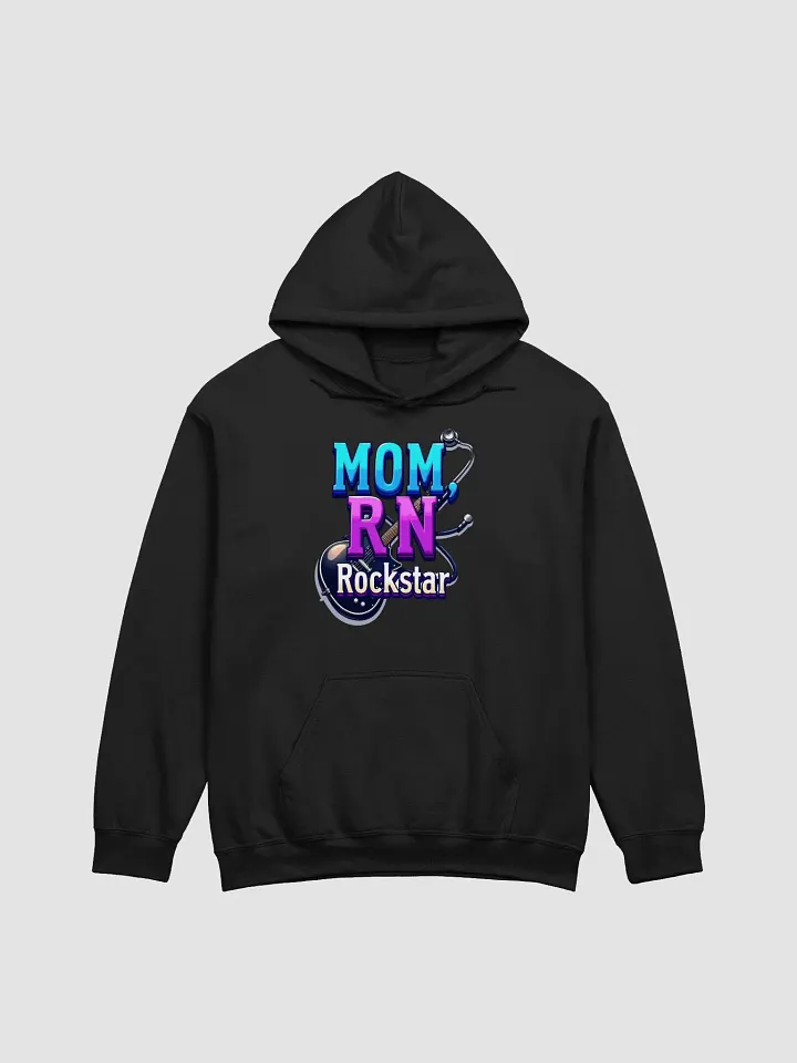 Rockstar, RN, mom, guitar Tribute Hoodie product image (4)