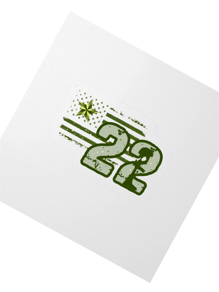 GREEN STAR KISS CUT STICKER product image (4)