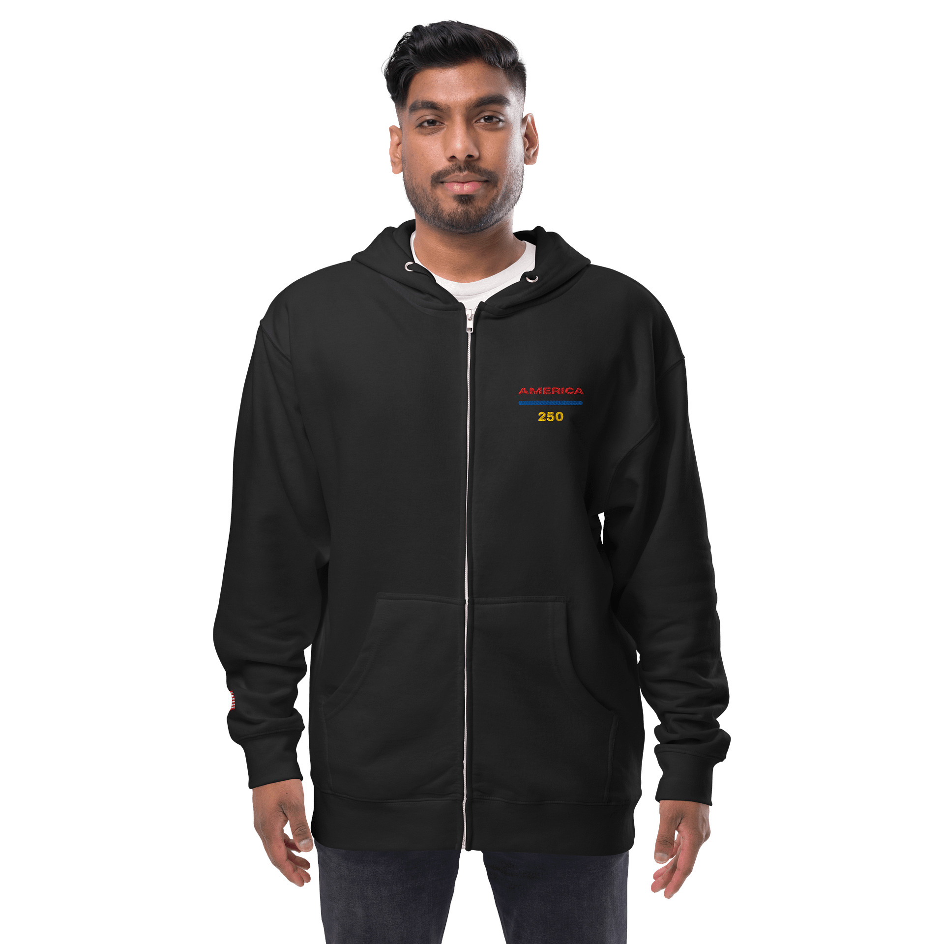 Patriotic Freedom Zip-Up Hoodie product image (7)