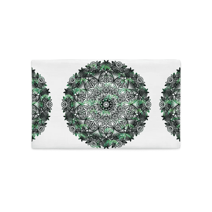 Verdant Oasis Premium Pillow Case product image (2)