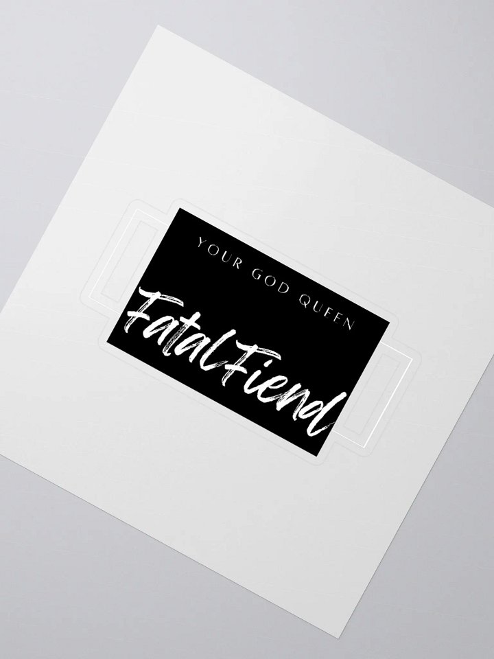 Your God queen Fatal Fiend - Stickers product image (2)