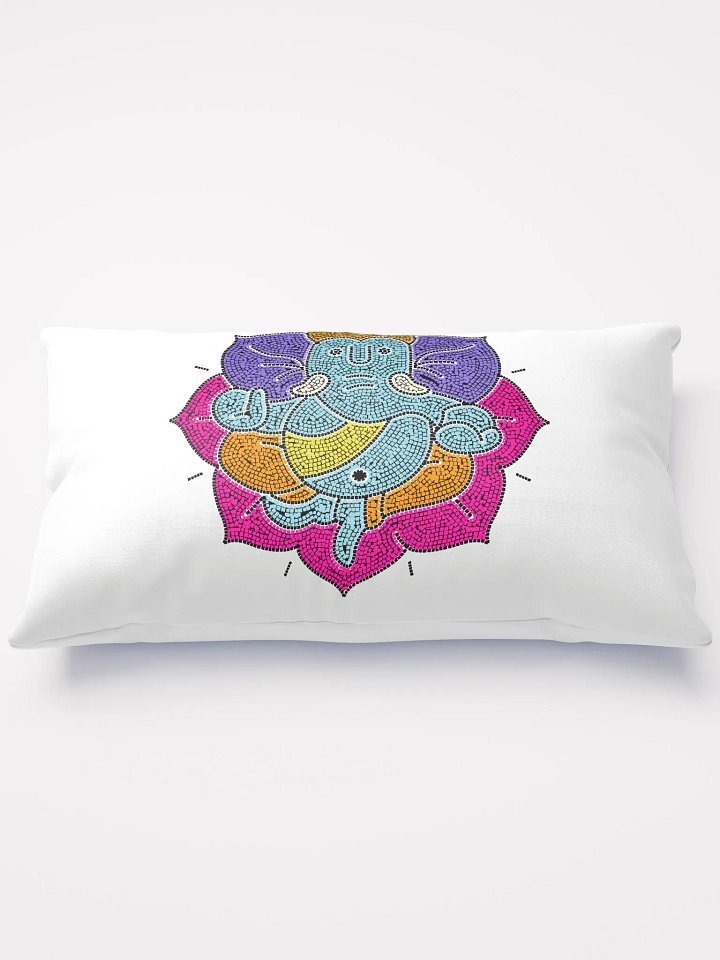Divine Mosaic Ganesha Pillow product image (1)