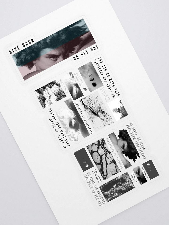 Inferno sticker sheet 2 product image (1)