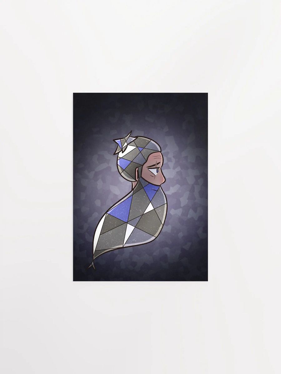 Blackbeard Stained Glass Print product image (1)