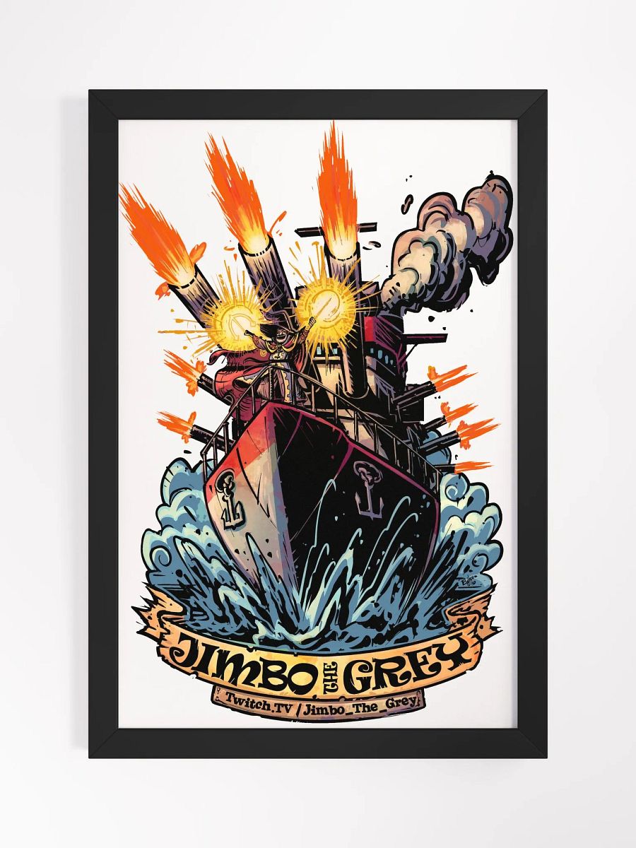 Channel Artwork Framed Print product image (1)