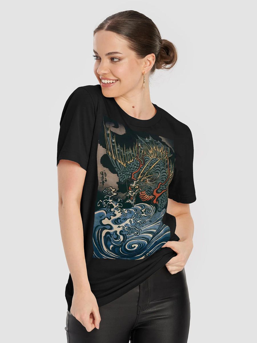Flying Dragon Print Bella+Canvas Unisex Supersoft T-Shirt product image (79)