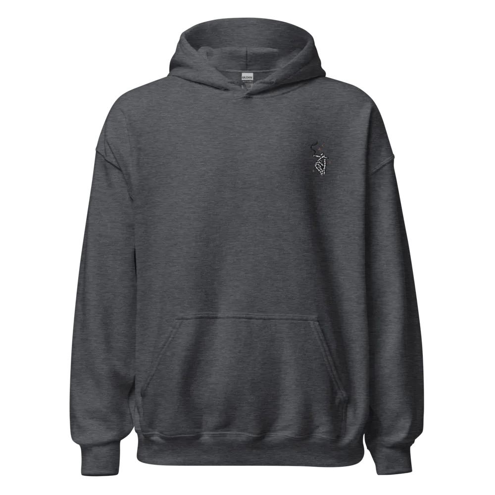 skeleton joint embroidered hoodie product image (2)