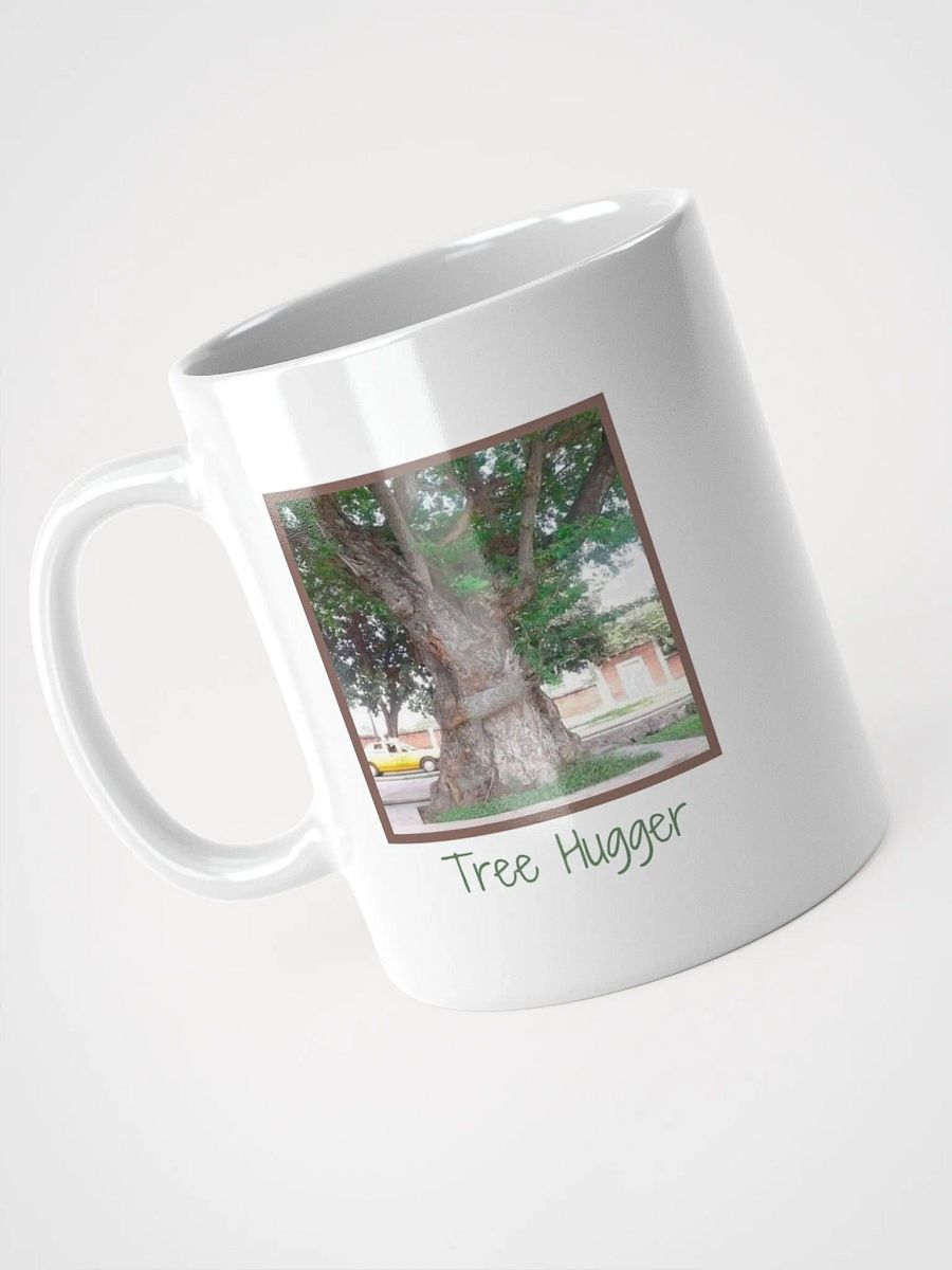 Love is everywhere. A tree hugger mug product image (4)