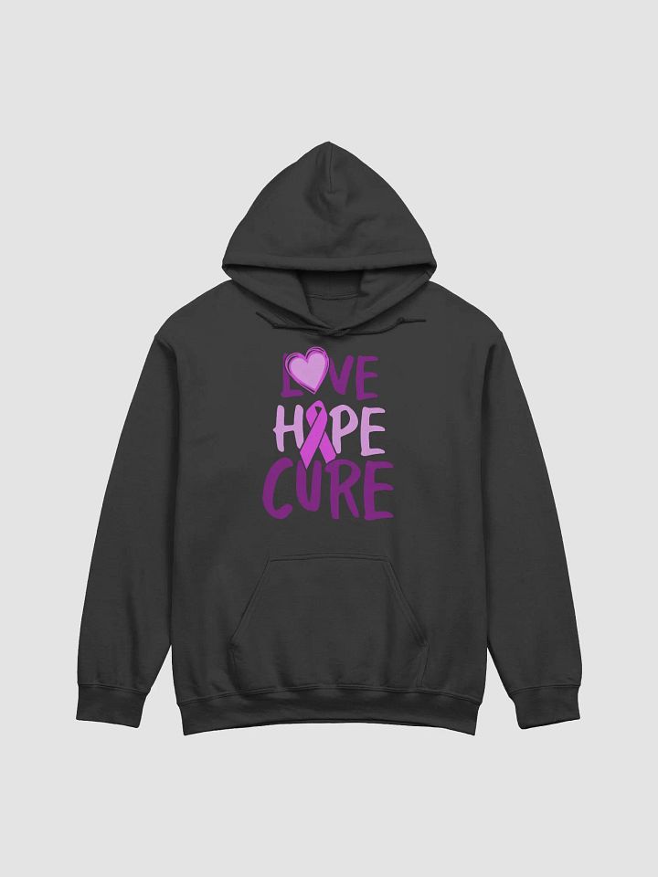 Love hope cure postal worker breast cancer HOODIE product image (1)