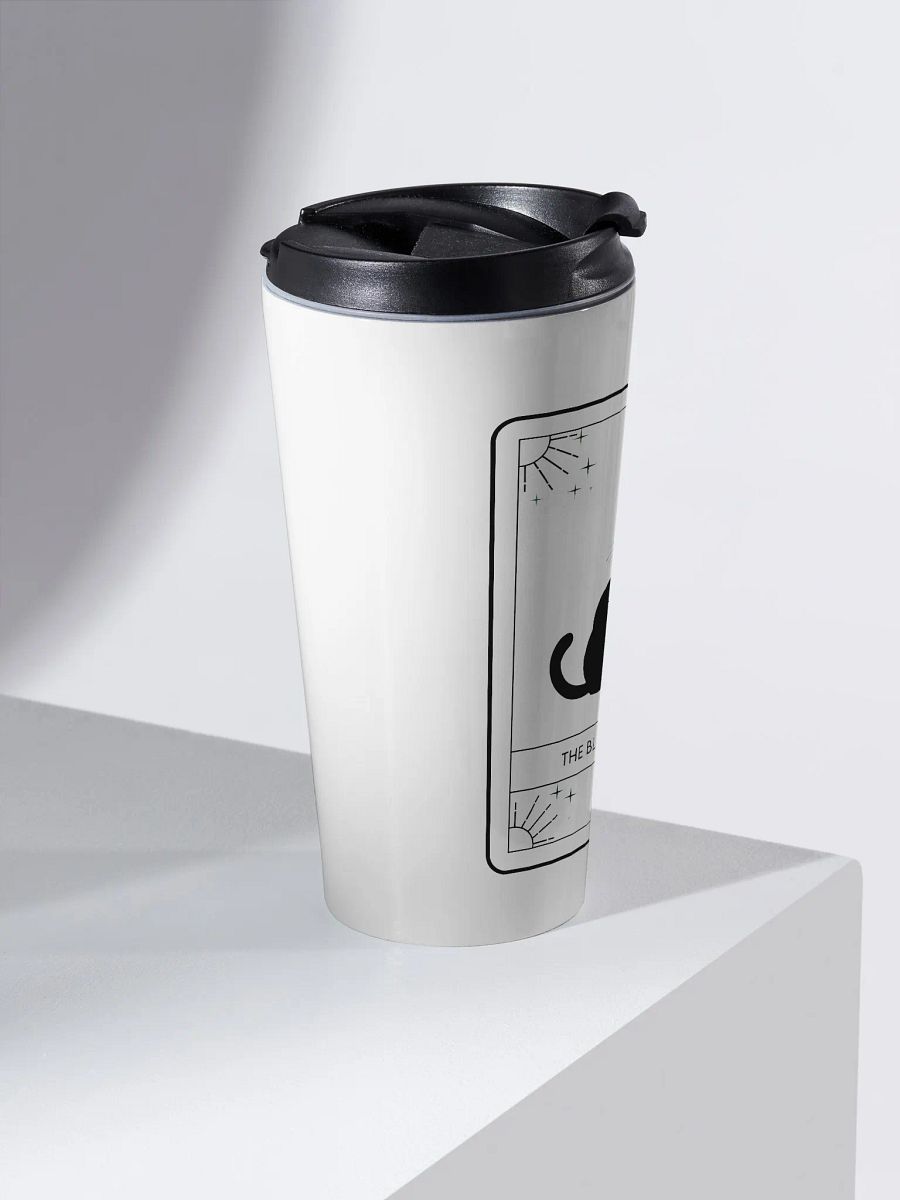 Black Cat Tarot Travel Mug product image (2)