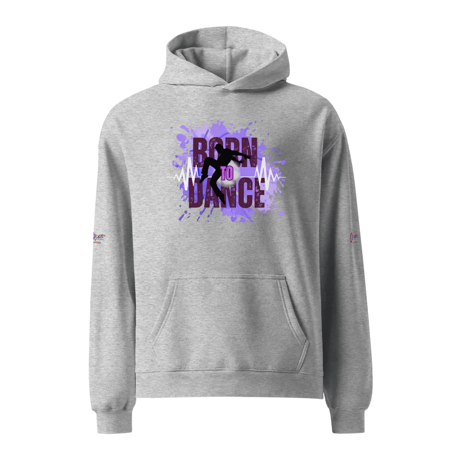 Born to Dance His Silhouette Unisex Oversized Hoodie product image (50)