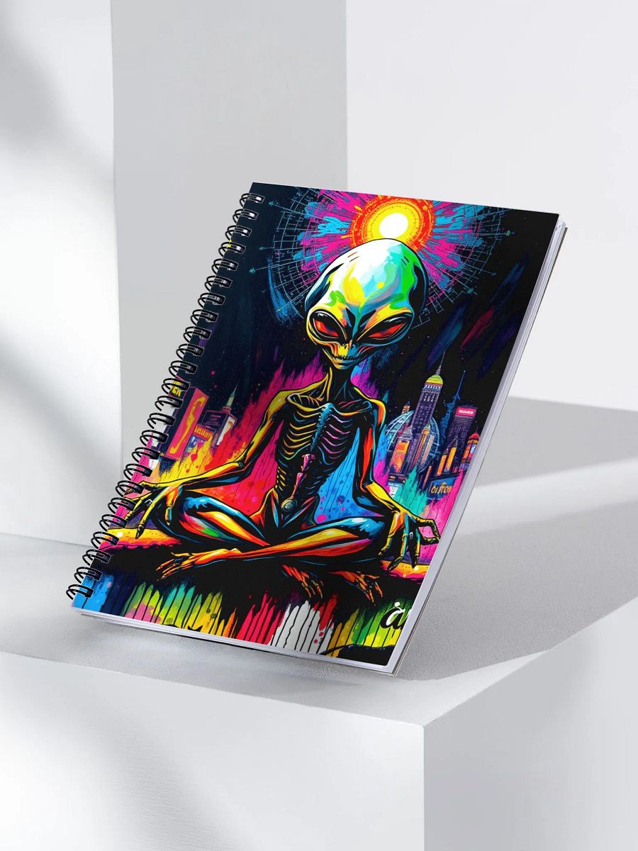 Cosmic Meditations Spiral Notebook product image (3)