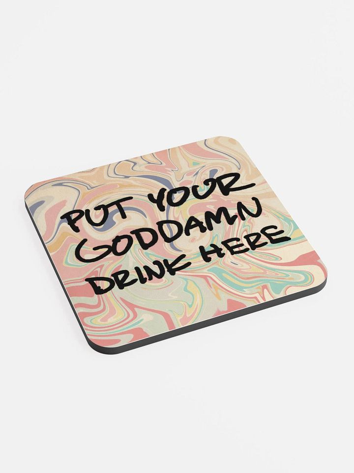 PYGDH coaster (trippy marble #2) product image (2)
