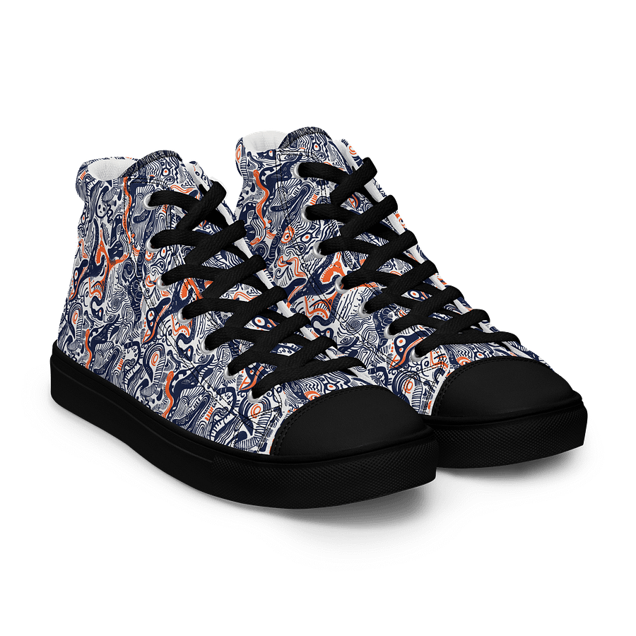 Liquid Energy | Men's High Top Sneaker product image (1)