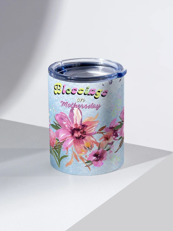 Mother's Day Blooms 10oz Stainless Steel Tumbler for mothers daughters friends young moms mothersday gifts product image (2)