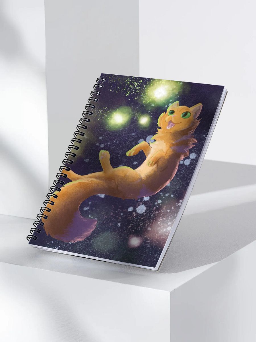 Space Cat Spiral-bound Notebook product image (3)