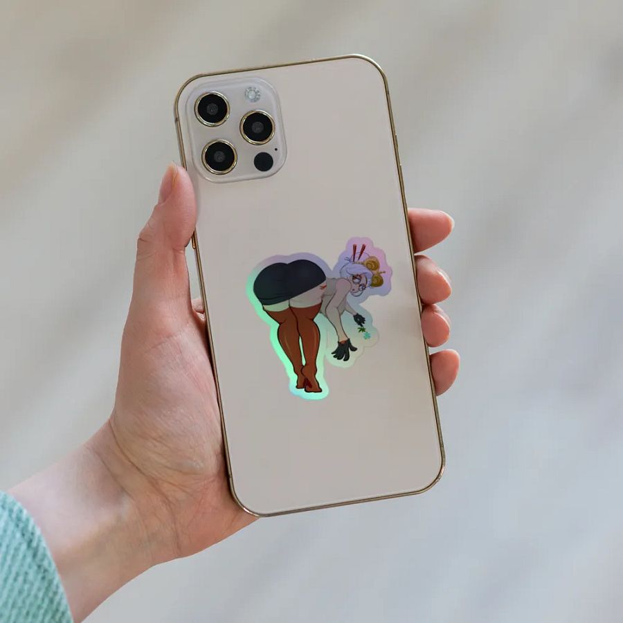 Tech Scientist Sticker Holographic product image (8)