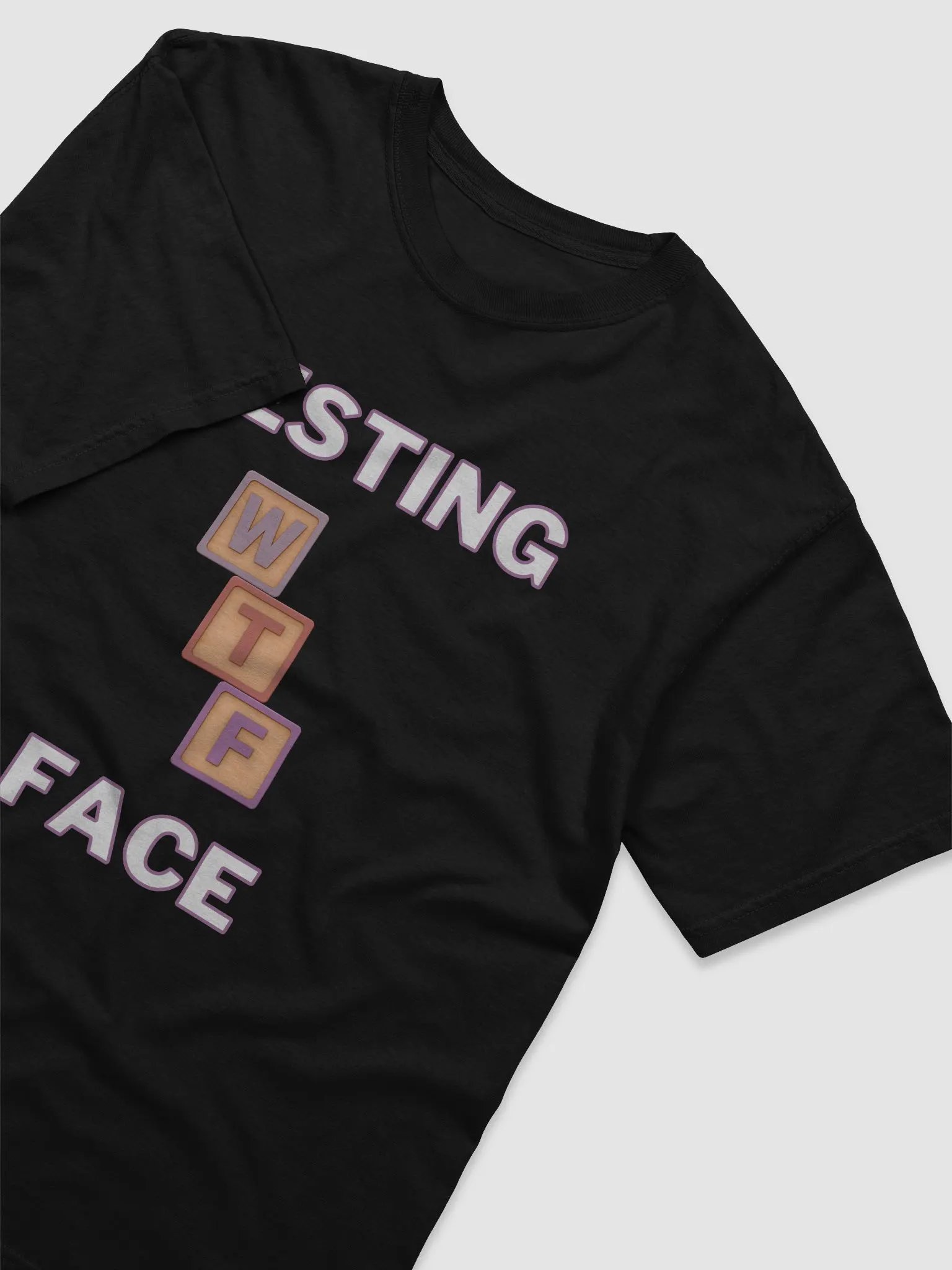 Resting WTF Face T-Shirt product image (8)
