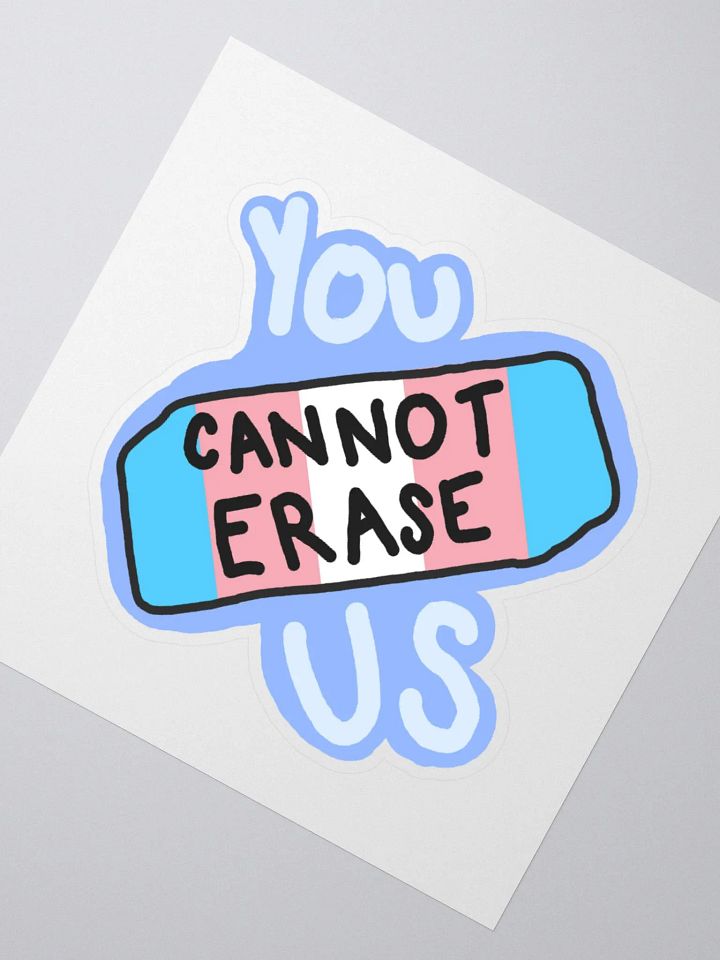 You Cannot Erase Us Sticker product image (4)