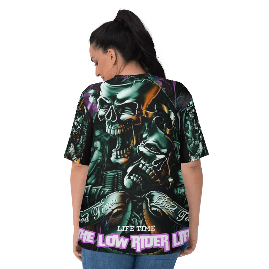 LowRider Smile Now Cry Later Women's Crew Neck T-Shirt product image (5)