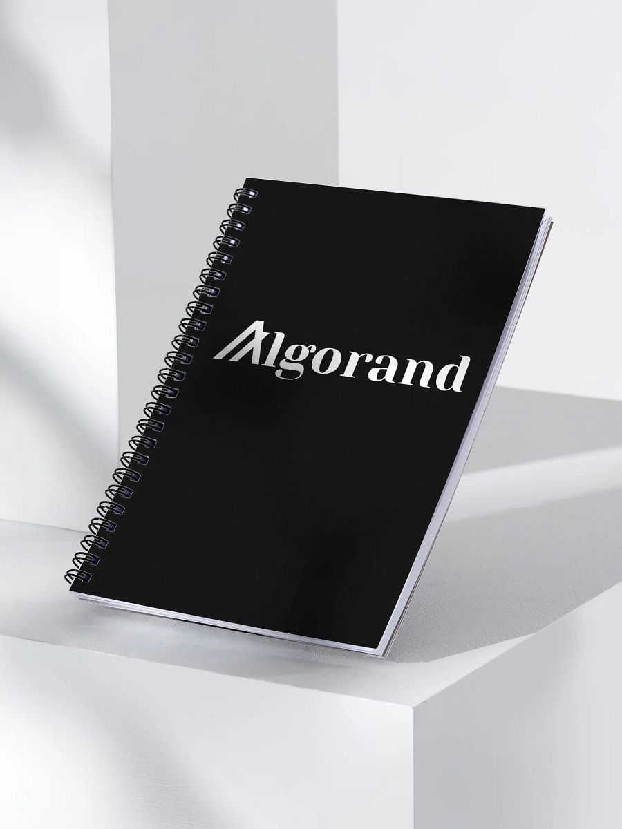 Algorand Spiral Notebook product image (3)